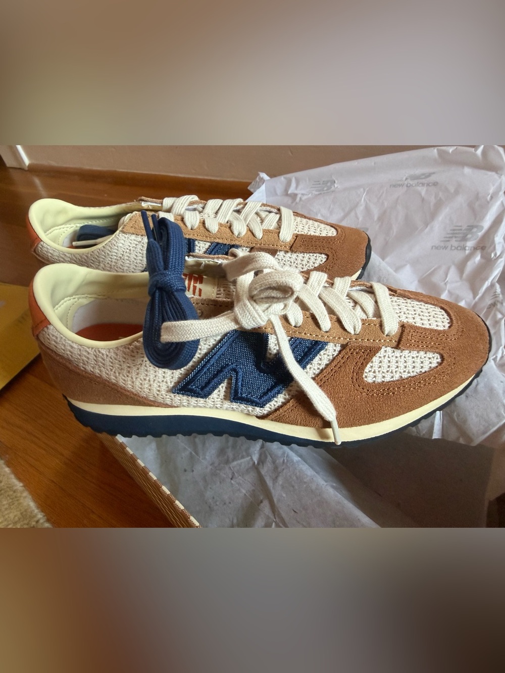 New Balance x Sézane U471SE Sneakers - New in Box size 6.5  (Sold Out online)
